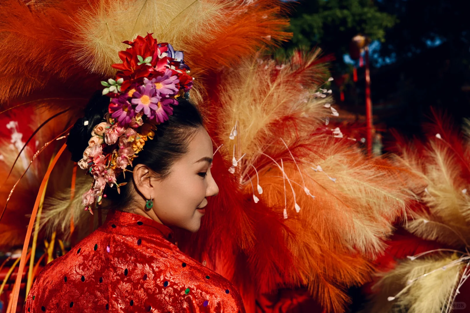 簪花围，穿花衣，闲做半日渔家女—浔埔簪花