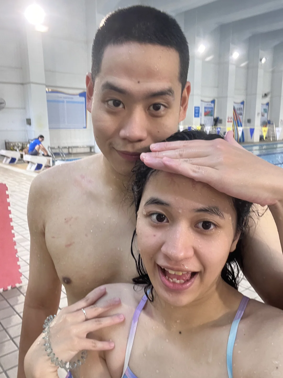 回母校游一下🏊🏻‍♀️