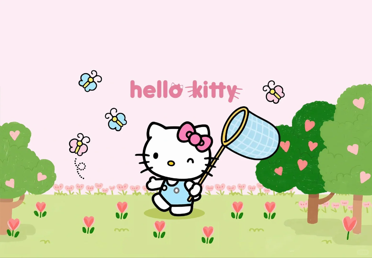 hellokitty游玩记｜平板壁纸||HelloKitty 