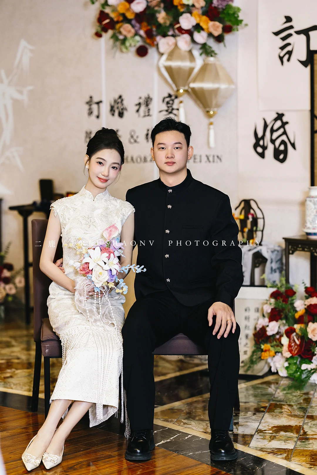 美到我心坎儿上的订婚照片订婚跟拍