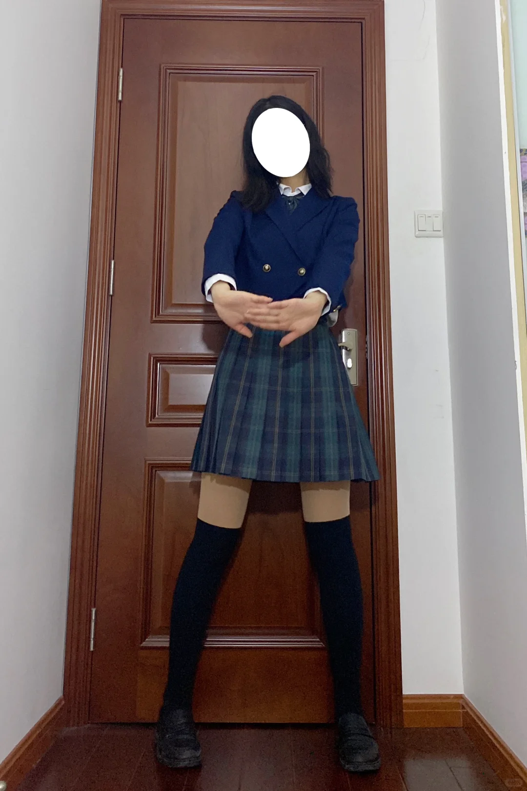 今日穿搭ootd-jk制服 兔缝缝-森泽中