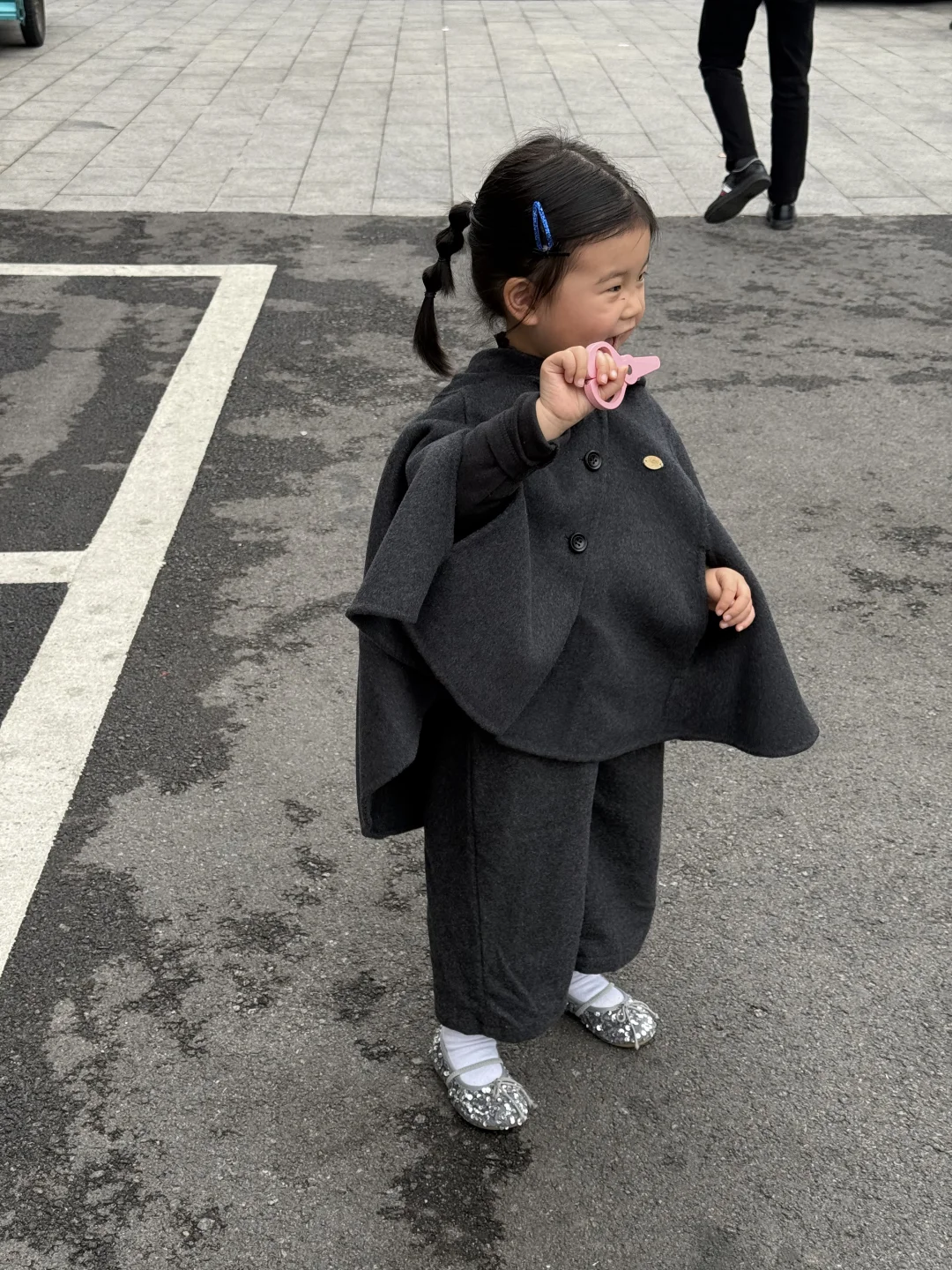 不穿裙子的女孩子也很好看啊