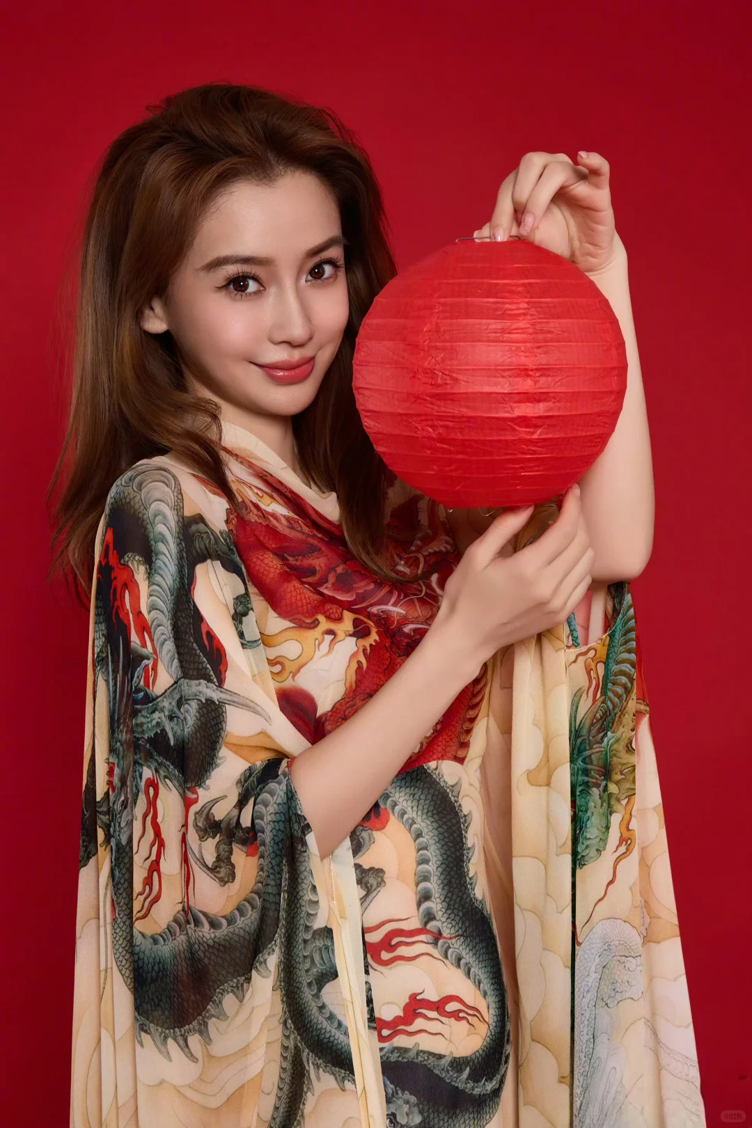 新年的Angelababy，美得令人心醉