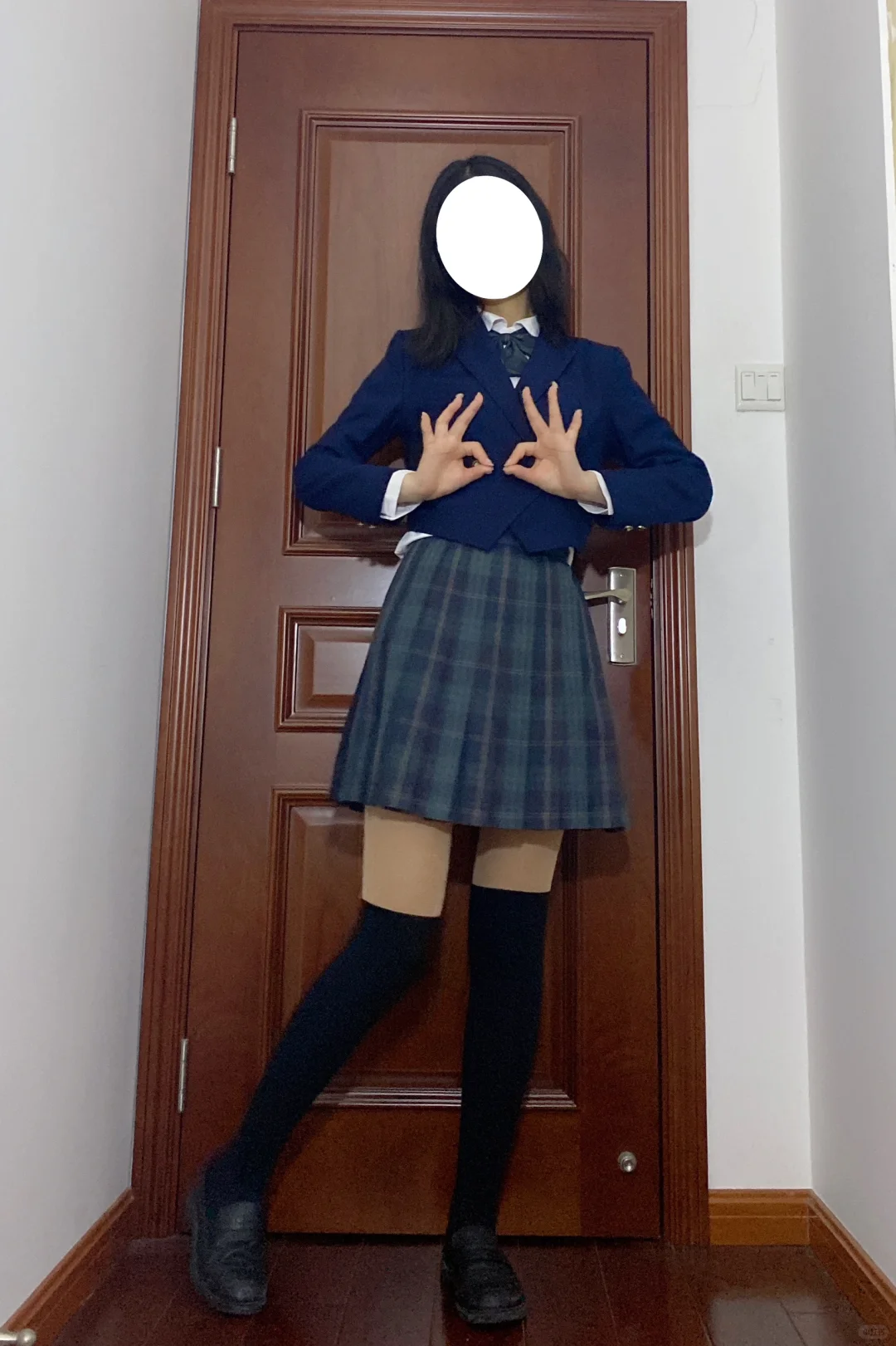 今日穿搭ootd-jk制服 兔缝缝-森泽中