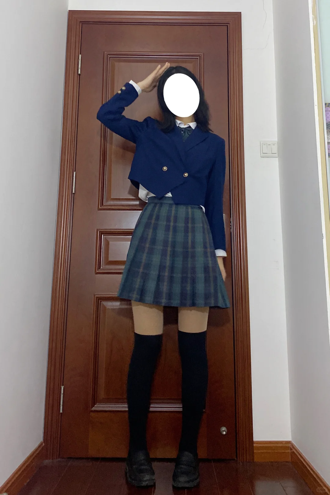 今日穿搭ootd-jk制服 兔缝缝-森泽中