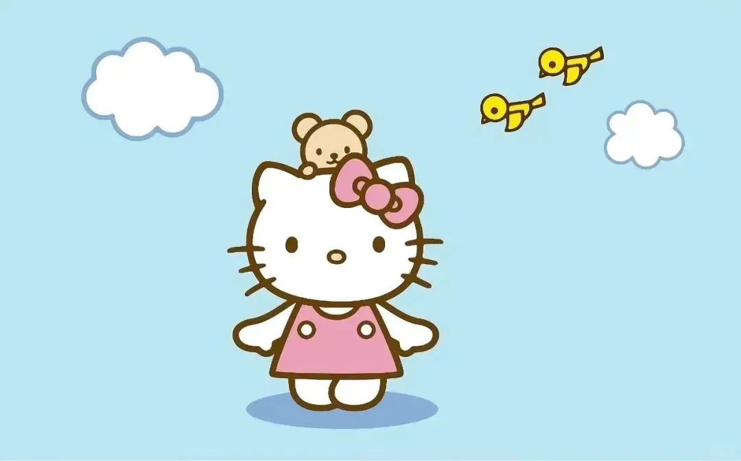 iPad 电脑壁纸｜Hello Kitty可爱壁纸集