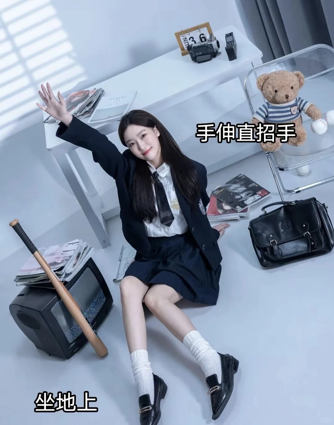 学院风写真|拍照姿势篇|济宁写真