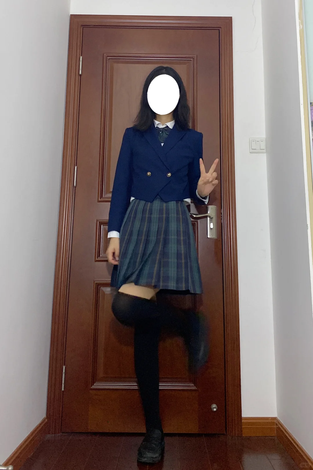 今日穿搭ootd-jk制服 兔缝缝-森泽中