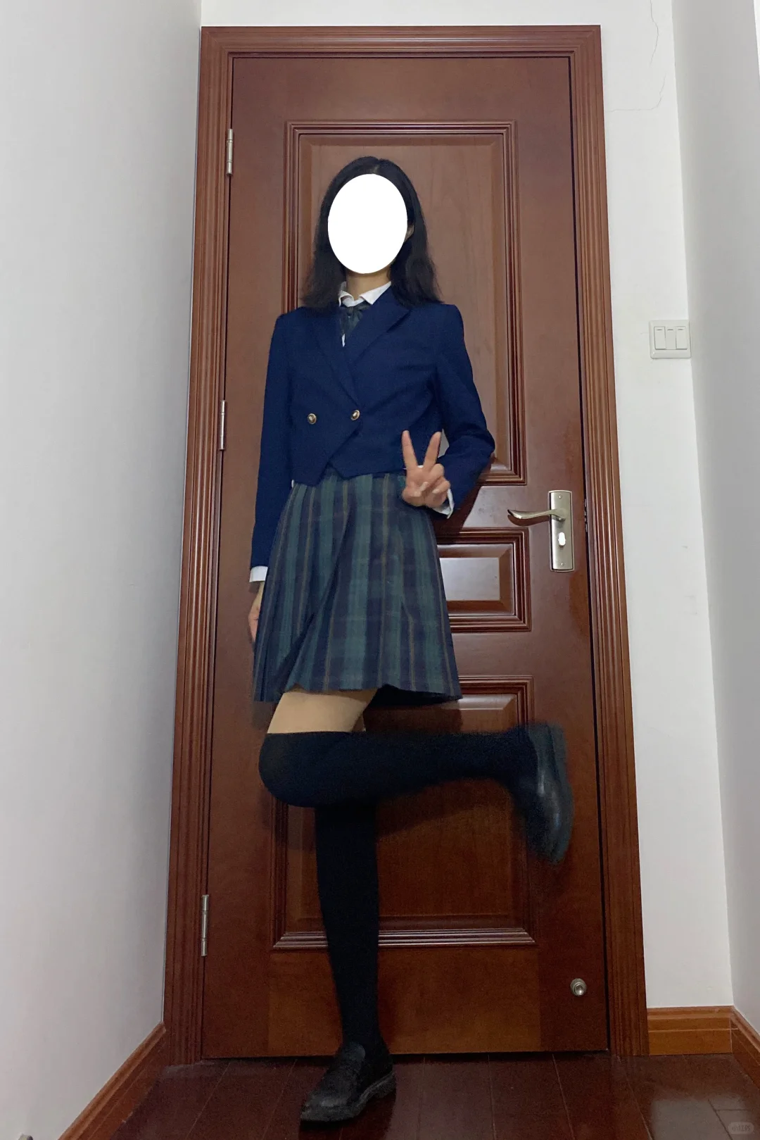 今日穿搭ootd-jk制服 兔缝缝-森泽中