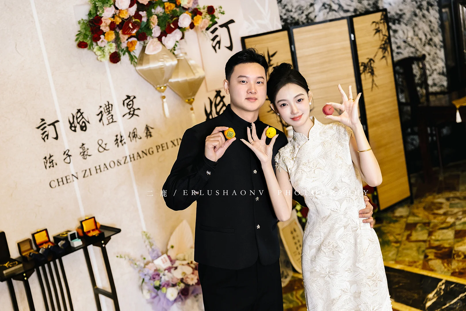 美到我心坎儿上的订婚照片订婚跟拍