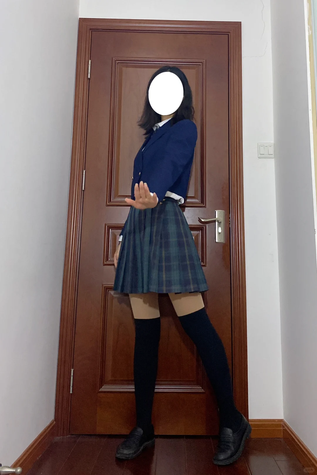 今日穿搭ootd-jk制服 兔缝缝-森泽中