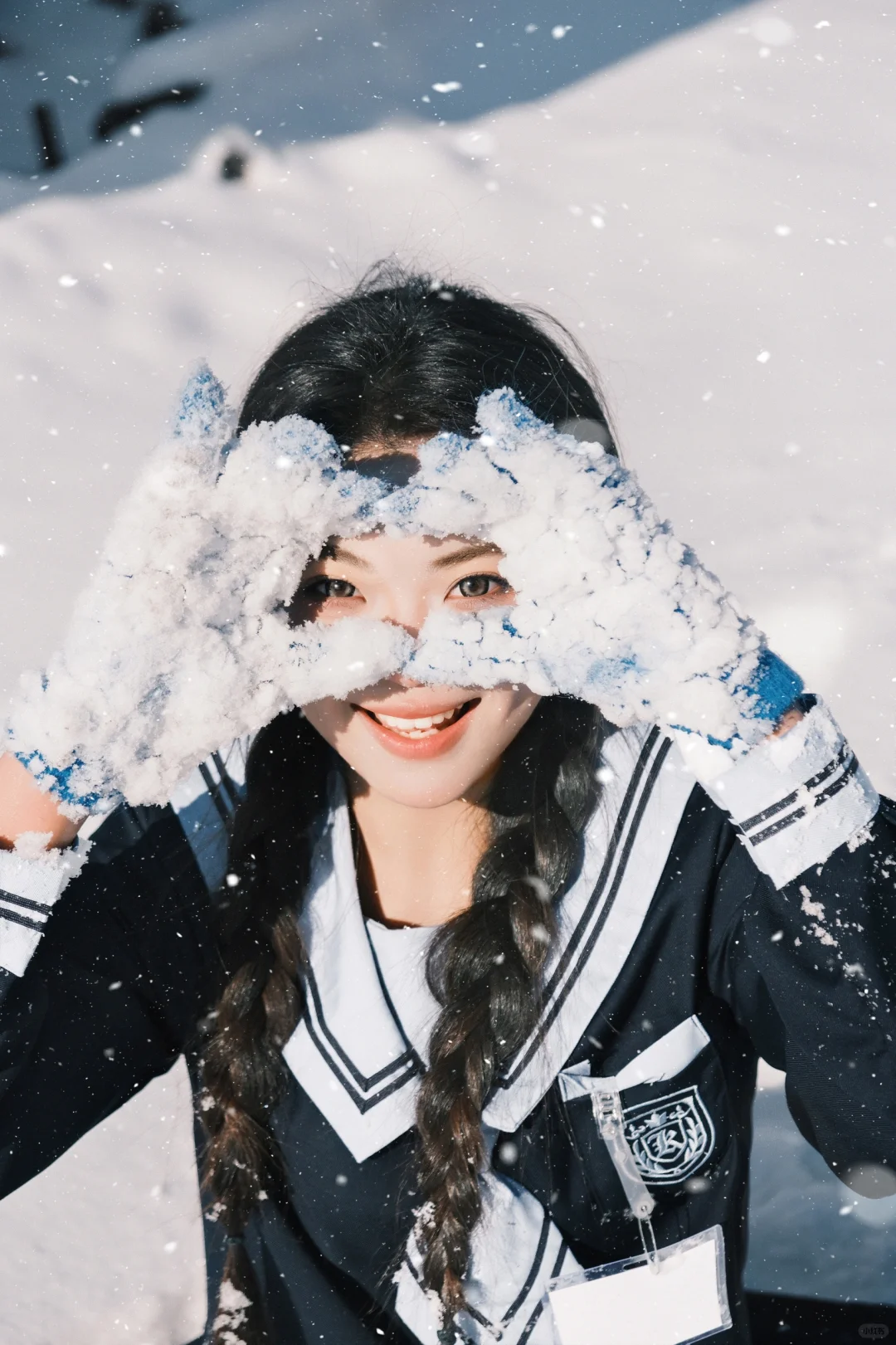 ️横道河子雪景写真｜雪景和jk的适配度好高