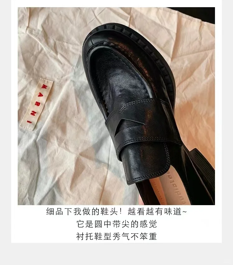 英伦风👞新款小皮鞋