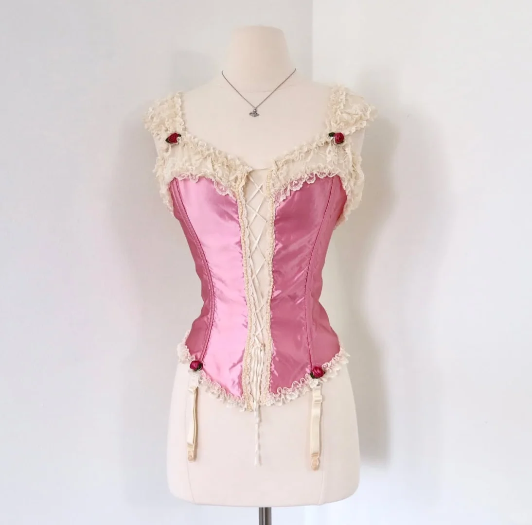 Vintage｜pink corset