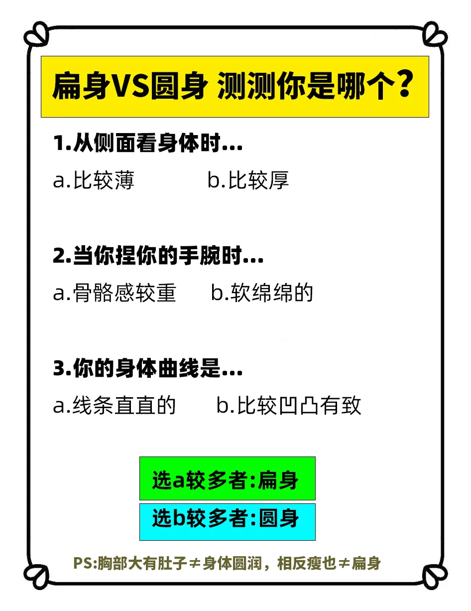 15s测出你到底是哪种身型❓get专属穿搭?