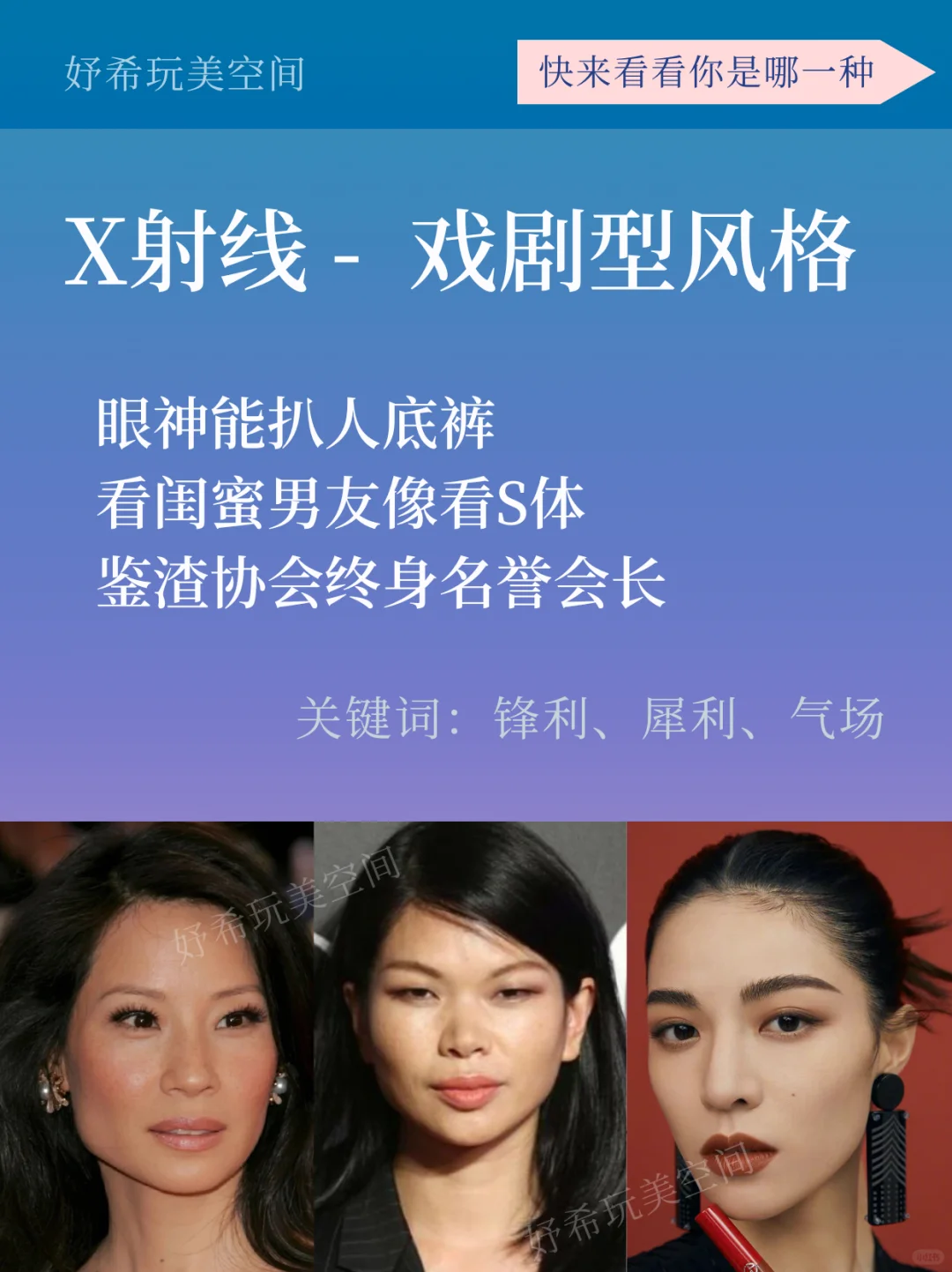 测完闺蜜都惊了‼️你是甜妹眼还是女王瞳？