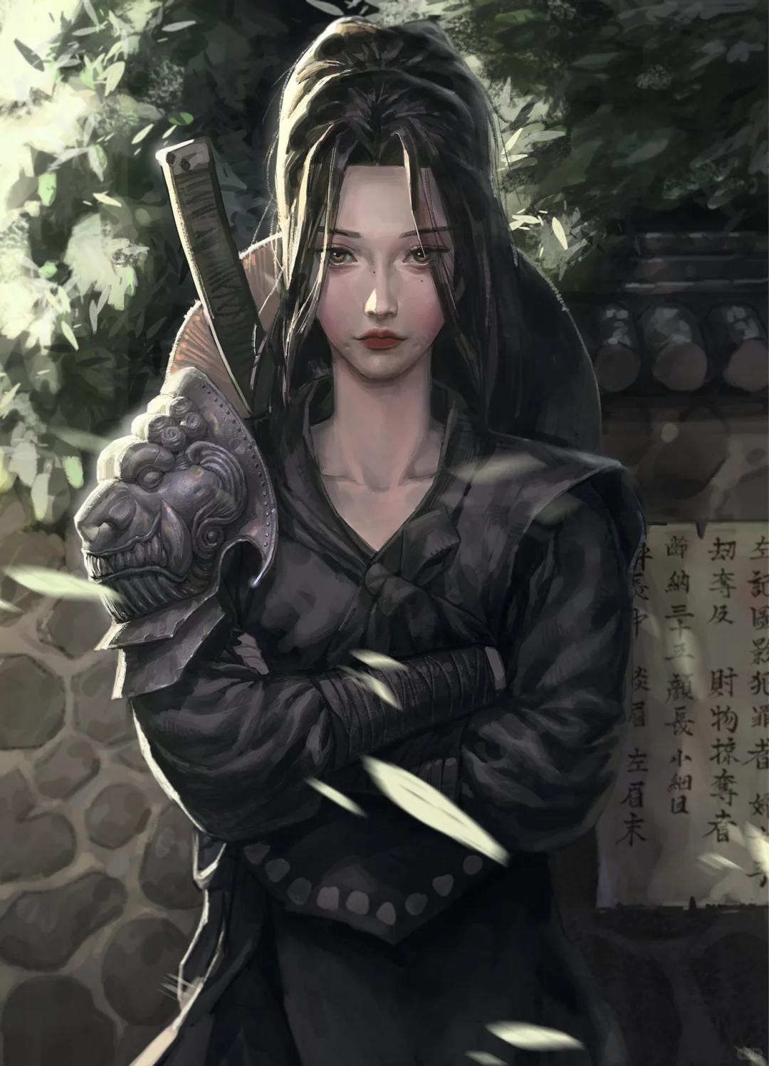 ?越迷人的越危险?教科书式画师笔下少女