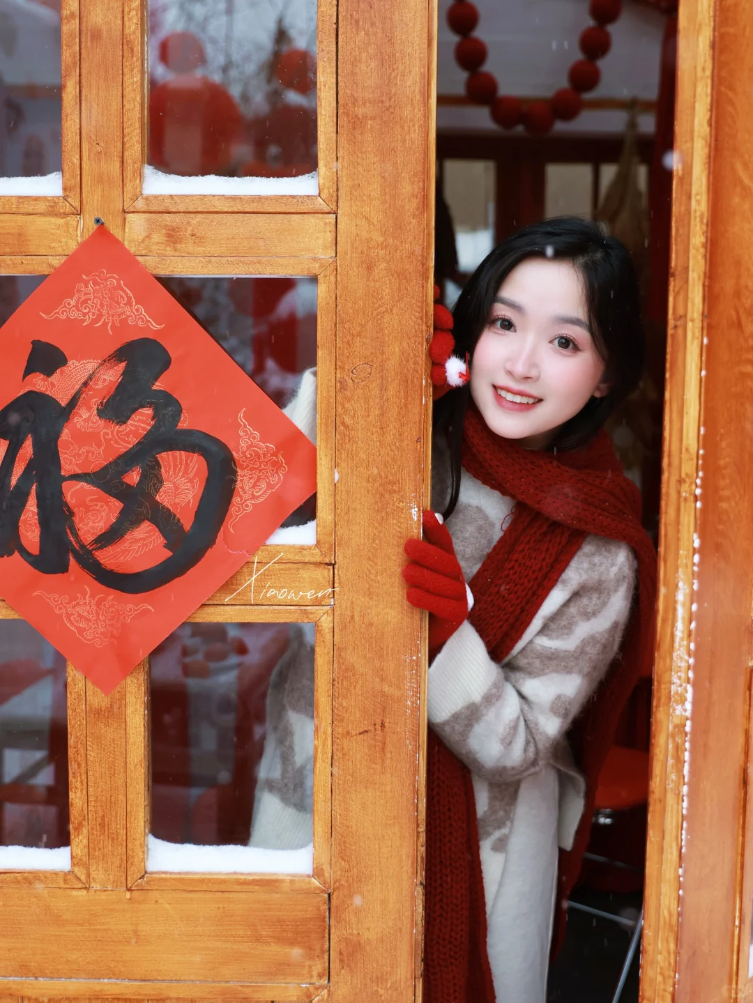 鞍山?为拍这组新年雪景❄️?一切都值了！