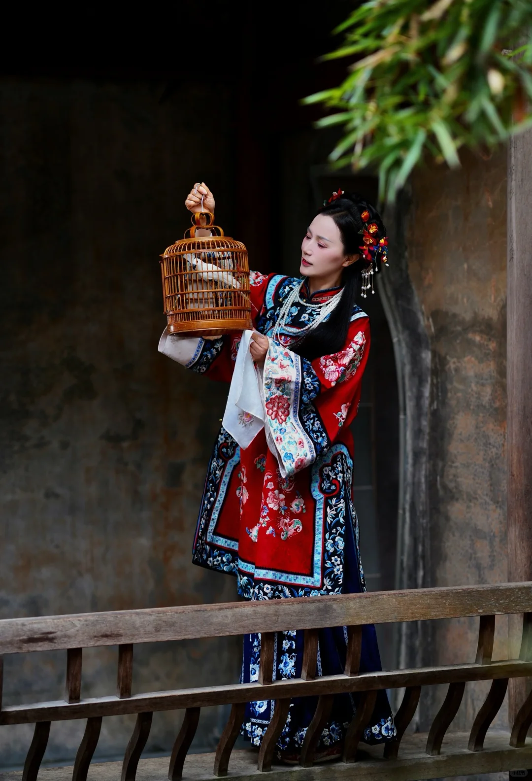 安徽宏村清汉女写真旅拍