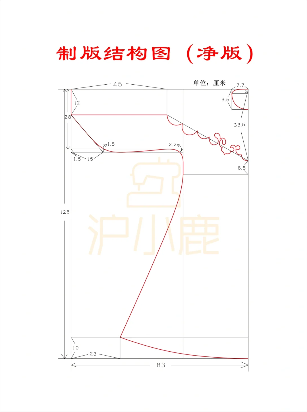 被李子柒春晚非遗战袍美疯！裁剪图奉上