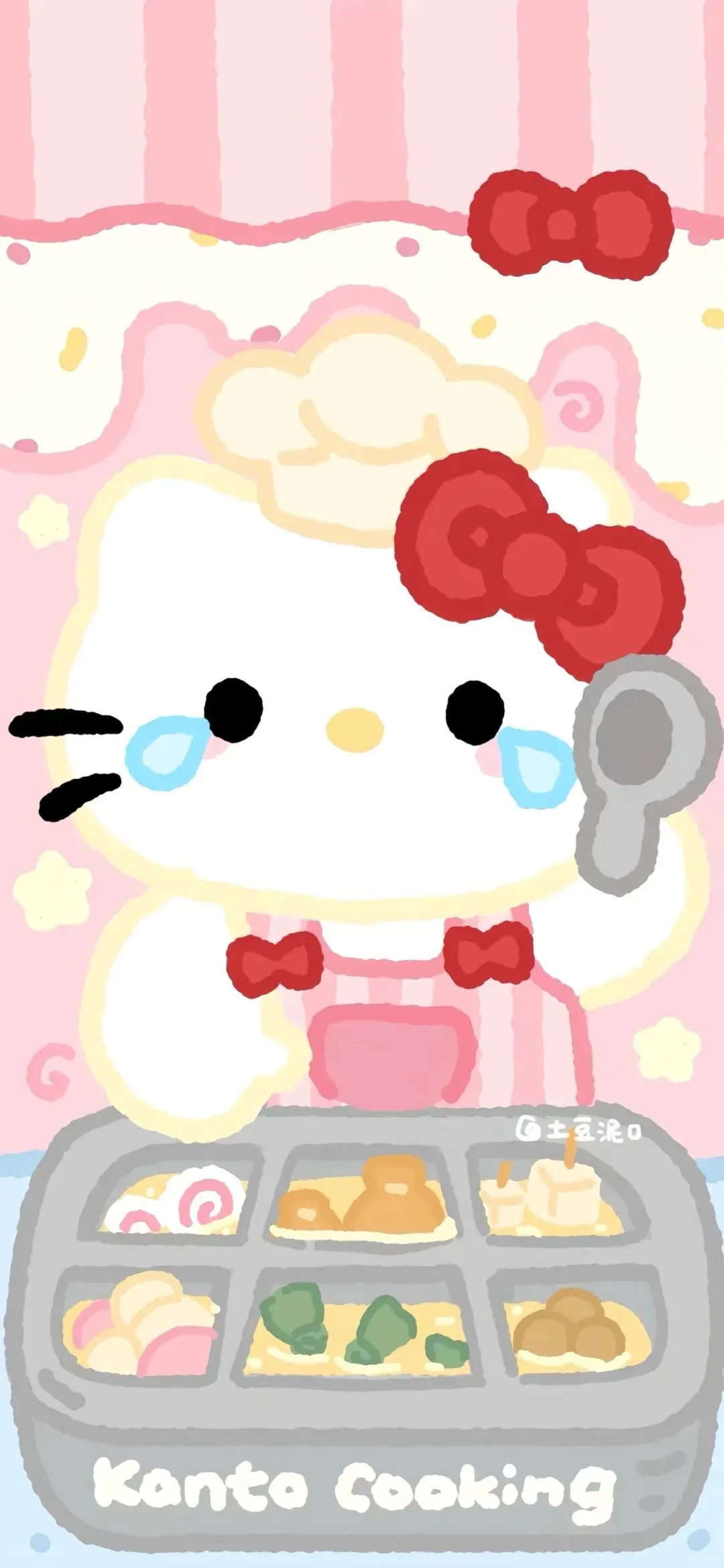 可爱的HelloKitty全屏壁纸