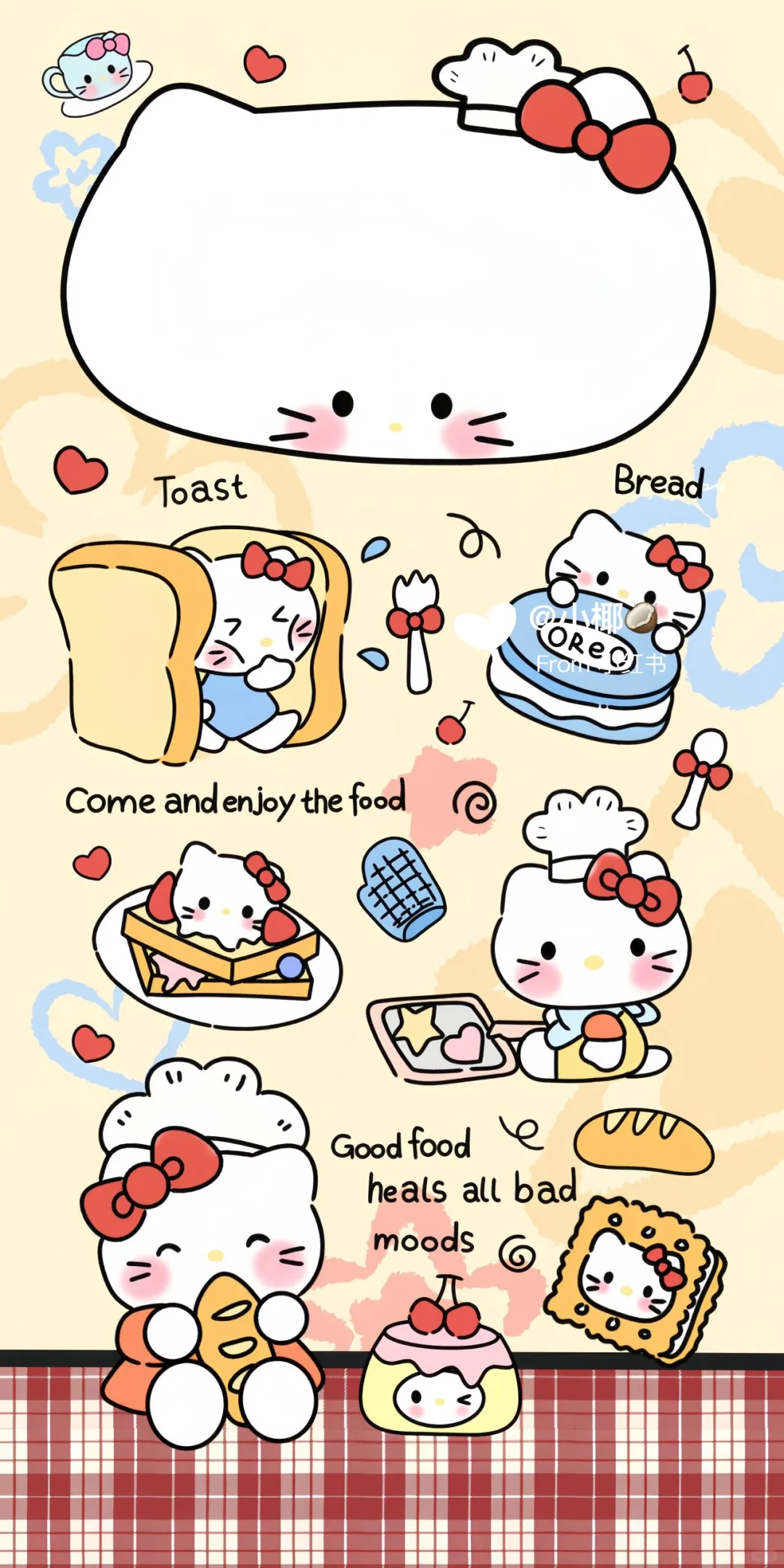 糕点师hellokitty·手机壁纸