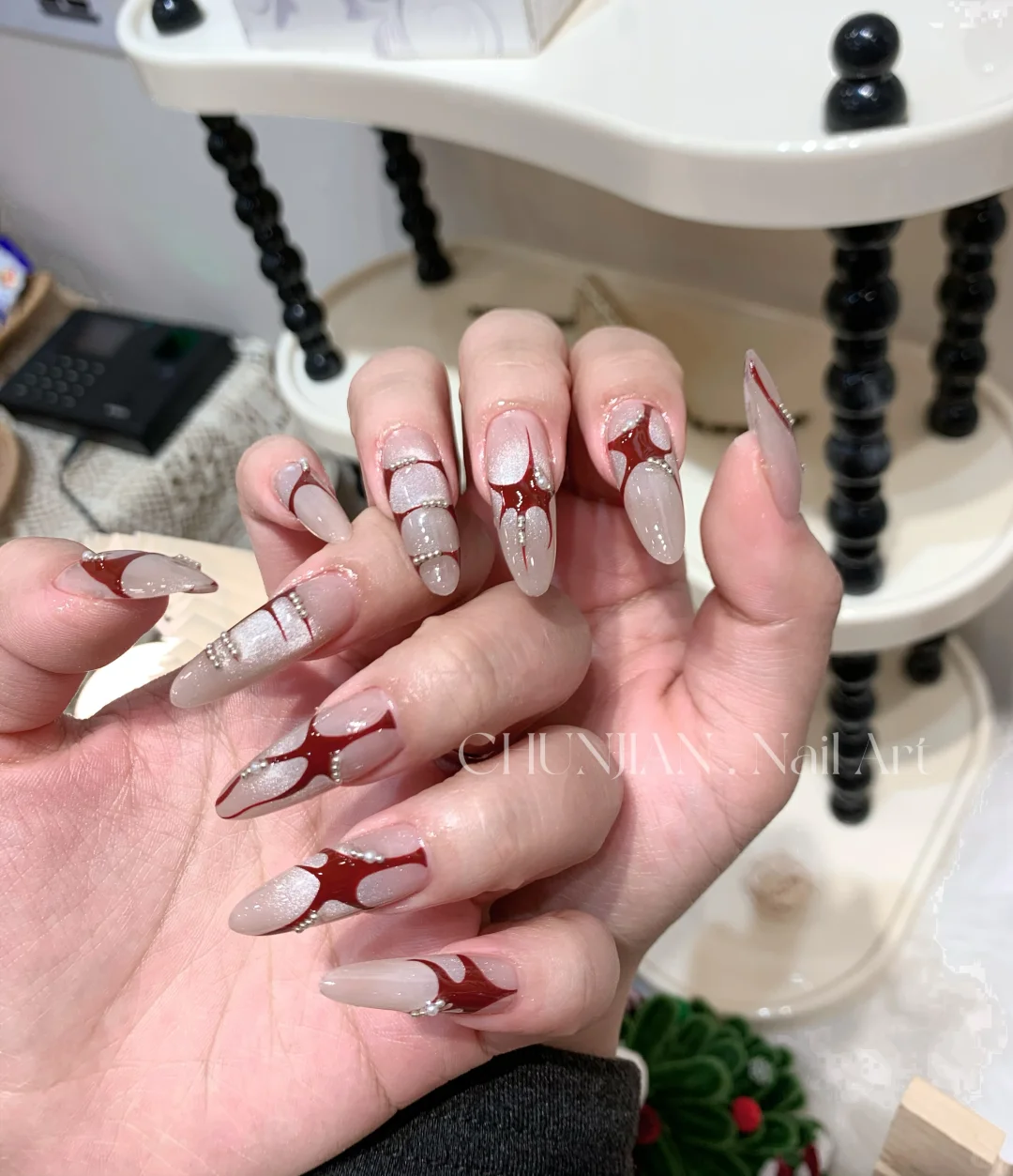 线条辣妹美甲💅