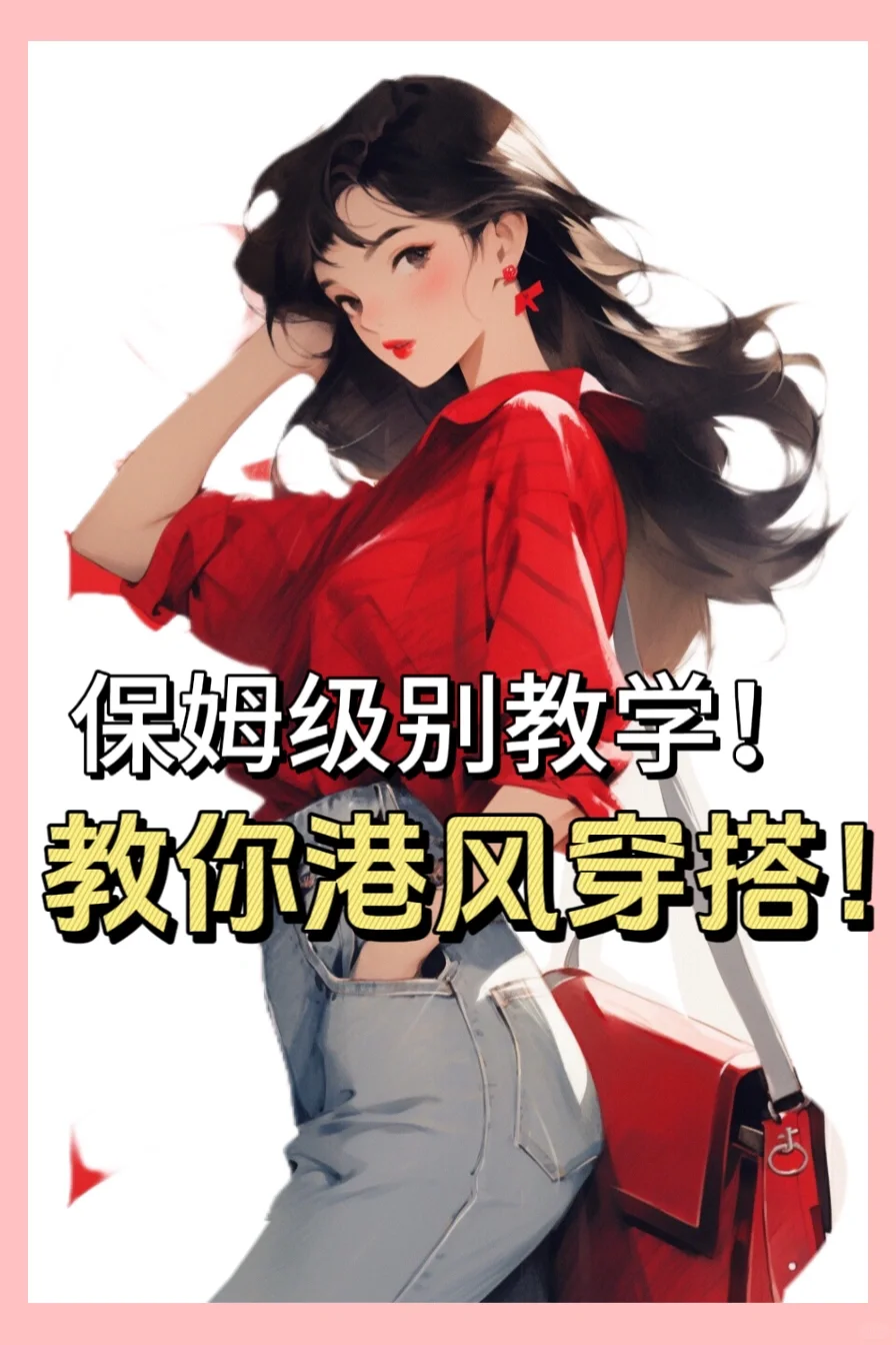 真的不右滑️试一试港风小美女如何搭配的吗