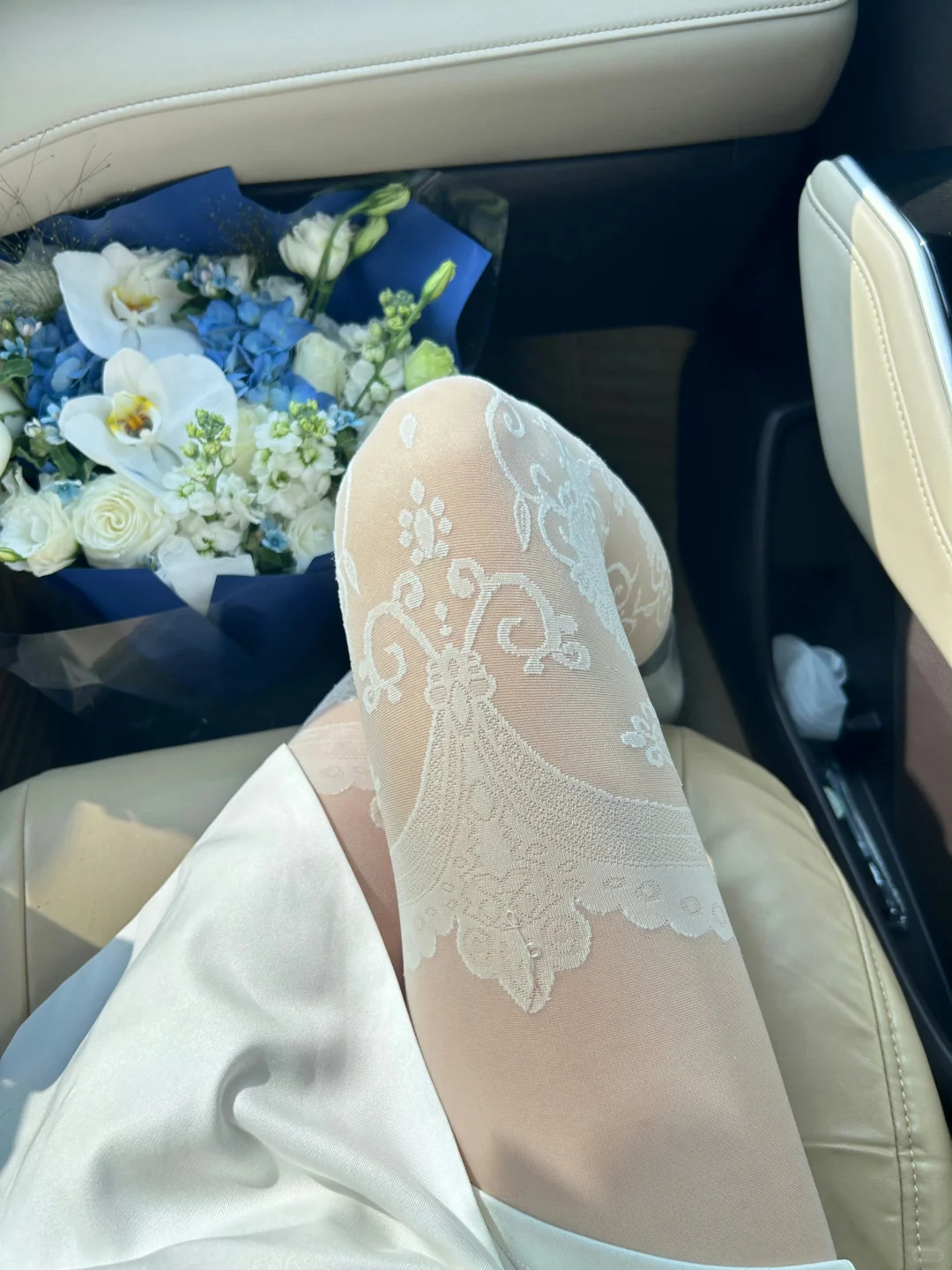花纹白丝｜温柔又高级，仙女必备单品！