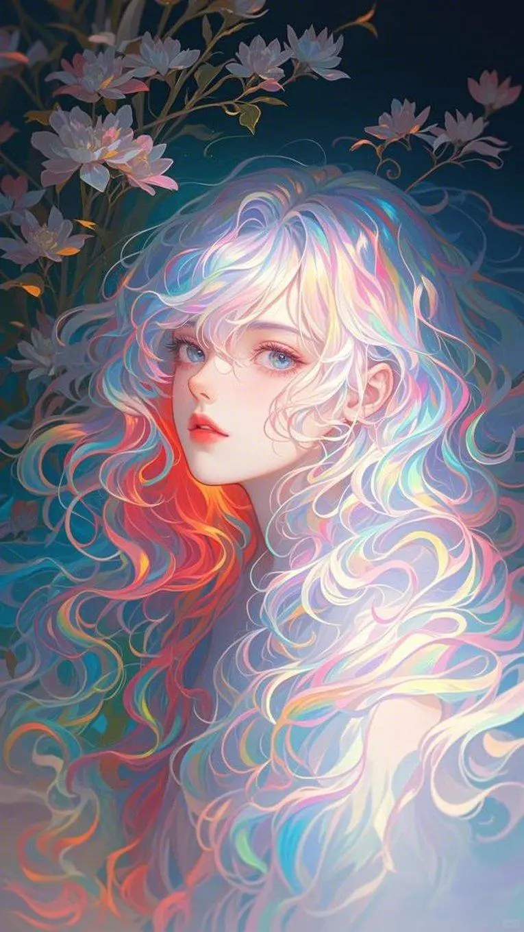 ai绘画|幻彩少女