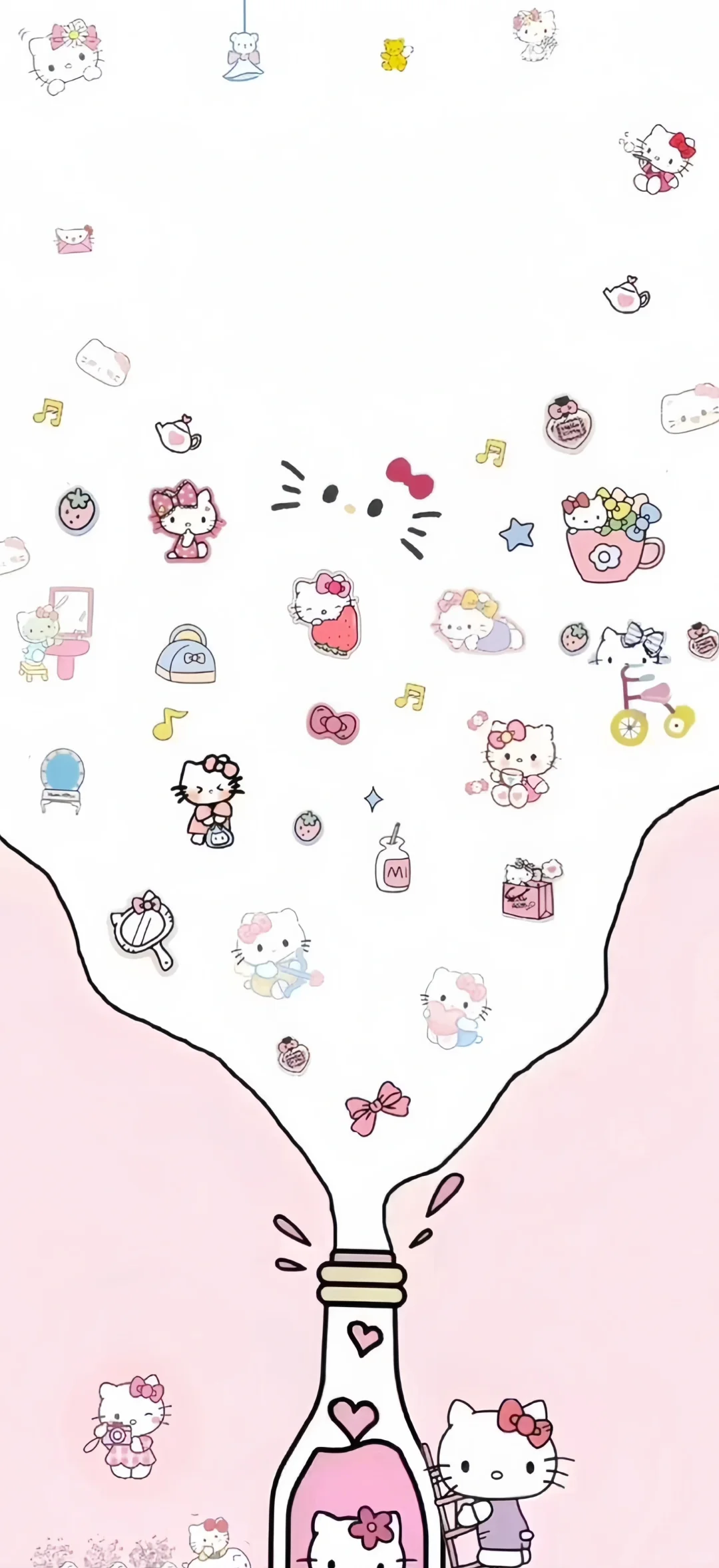 可爱hello kitty壁纸?太爱啦?