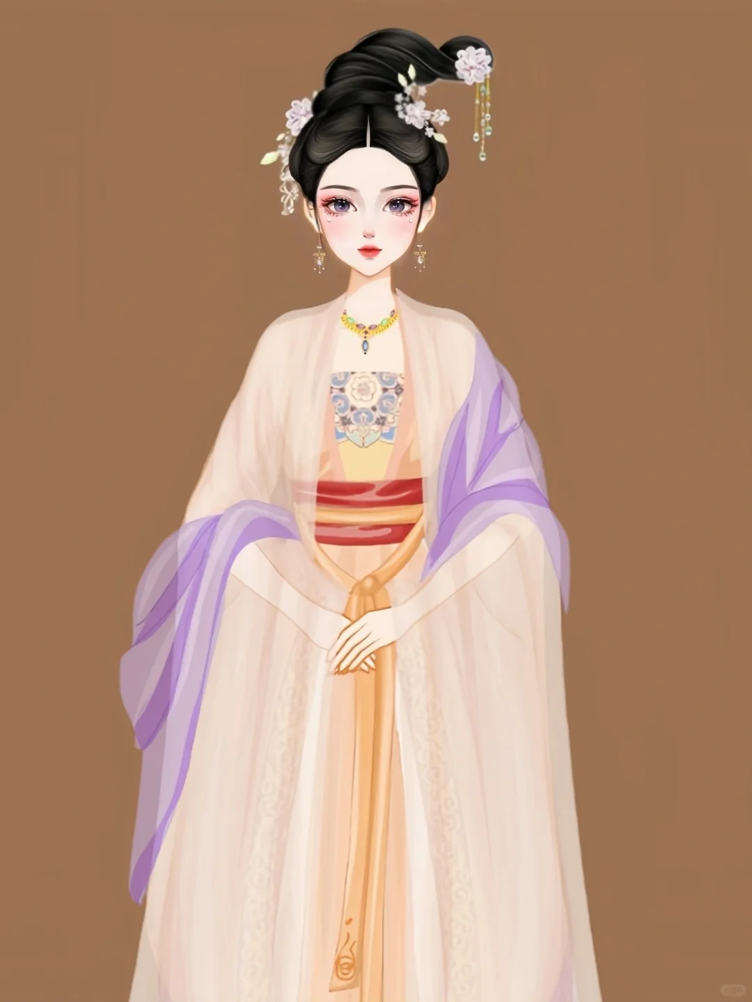 小说素材｜古代女子外貌服饰描写，通用篇