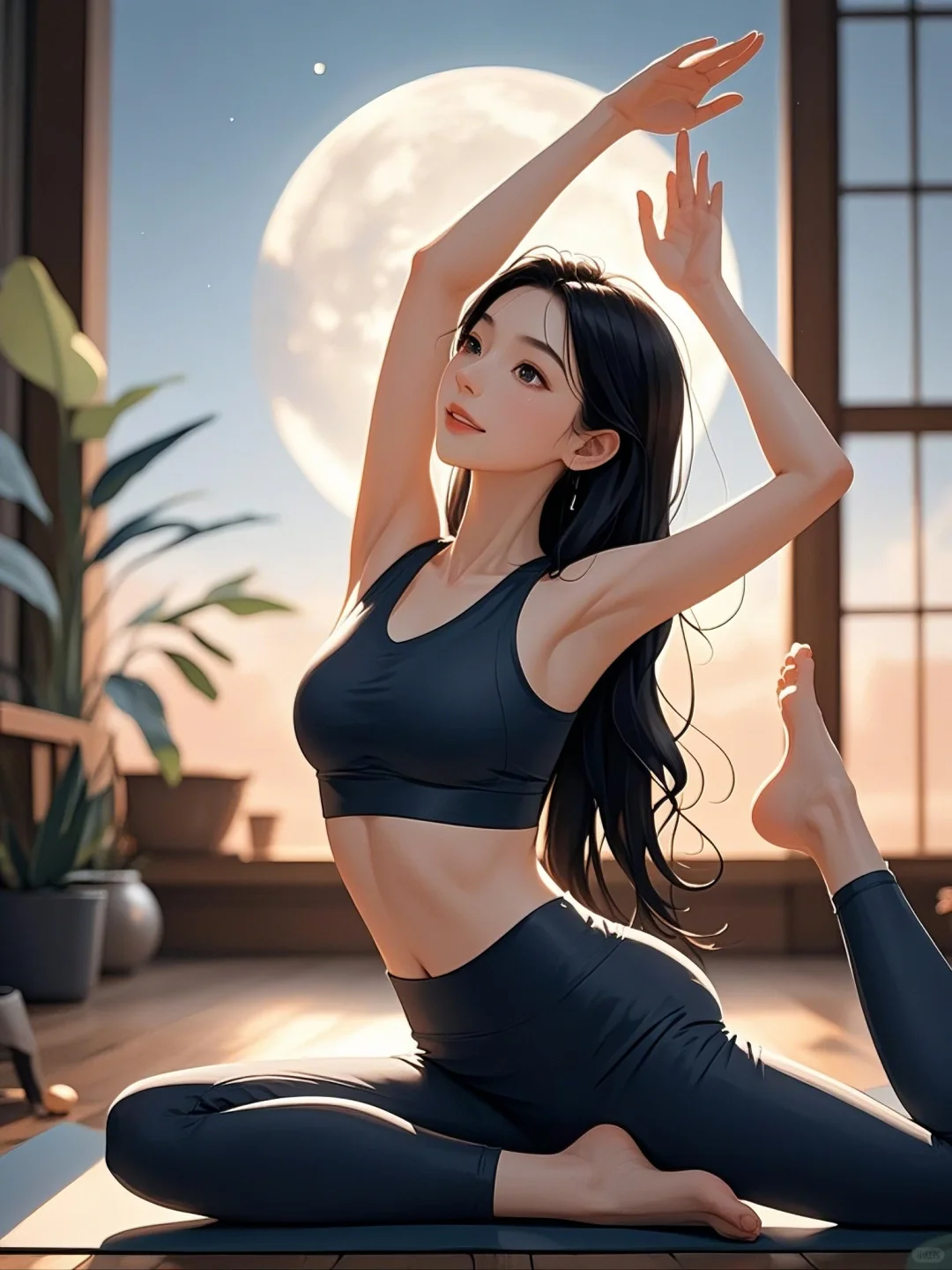 ❀ yoga girl