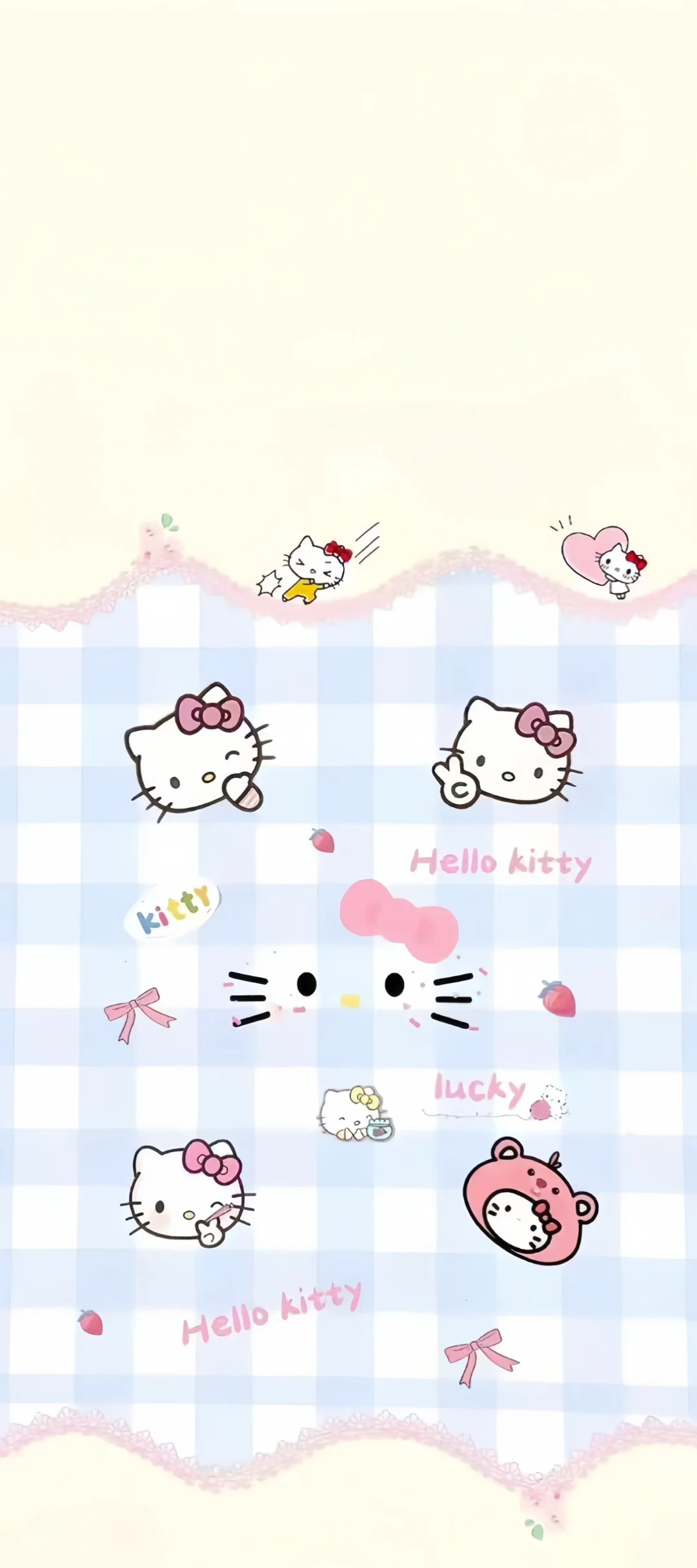 可爱hello kitty壁纸?太爱啦?