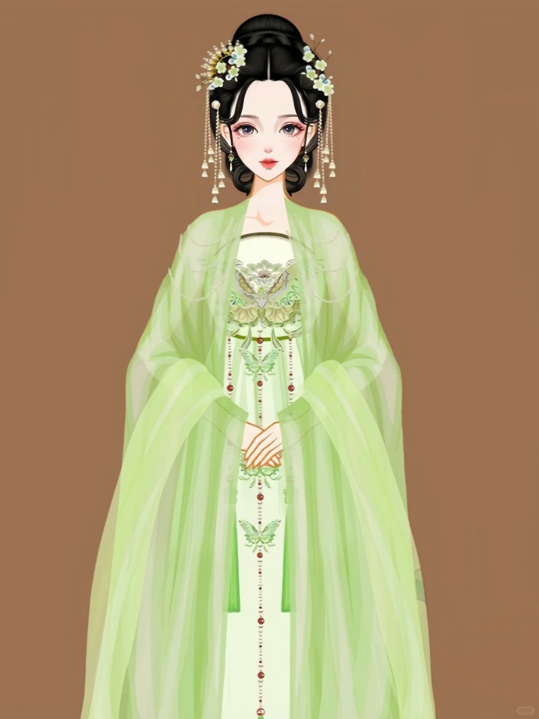 小说素材｜古代女子外貌服饰描写，通用篇