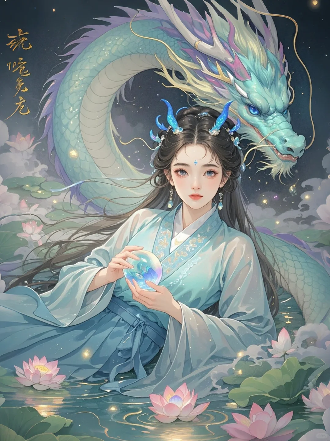 神话系列 | 龙女，大荒第一美人～