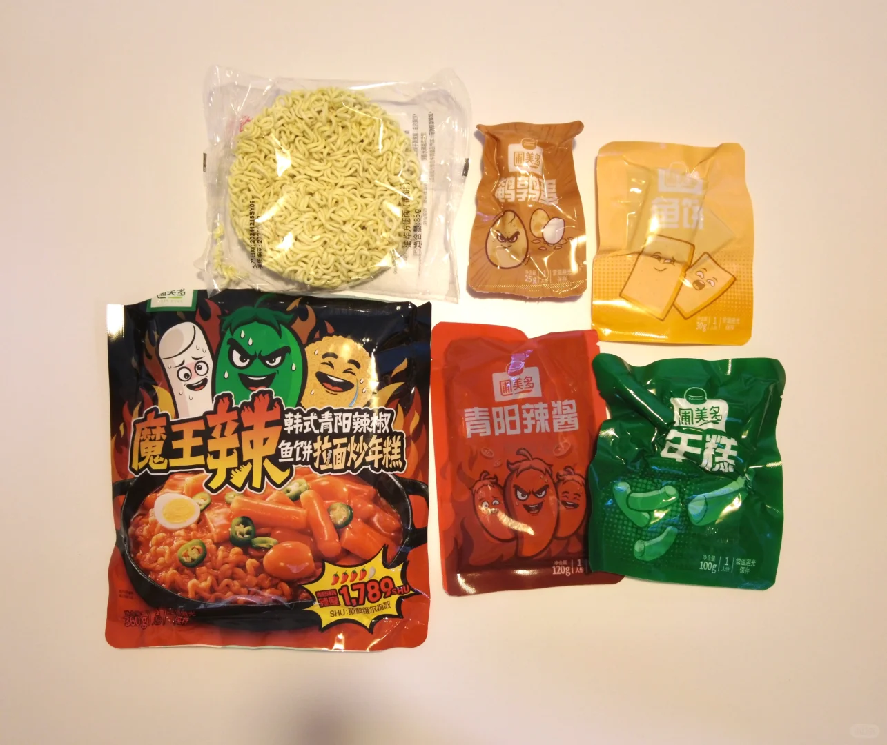 山姆新品｜魔王辣鱼饼拉面炒年糕