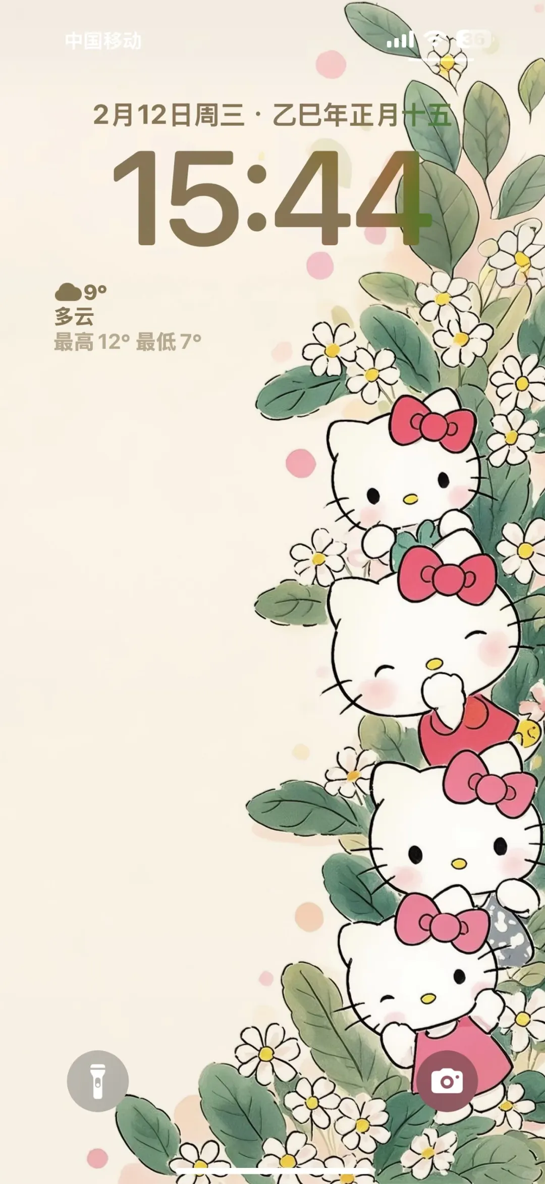 hello kitty 春日壁纸｜春天的气息