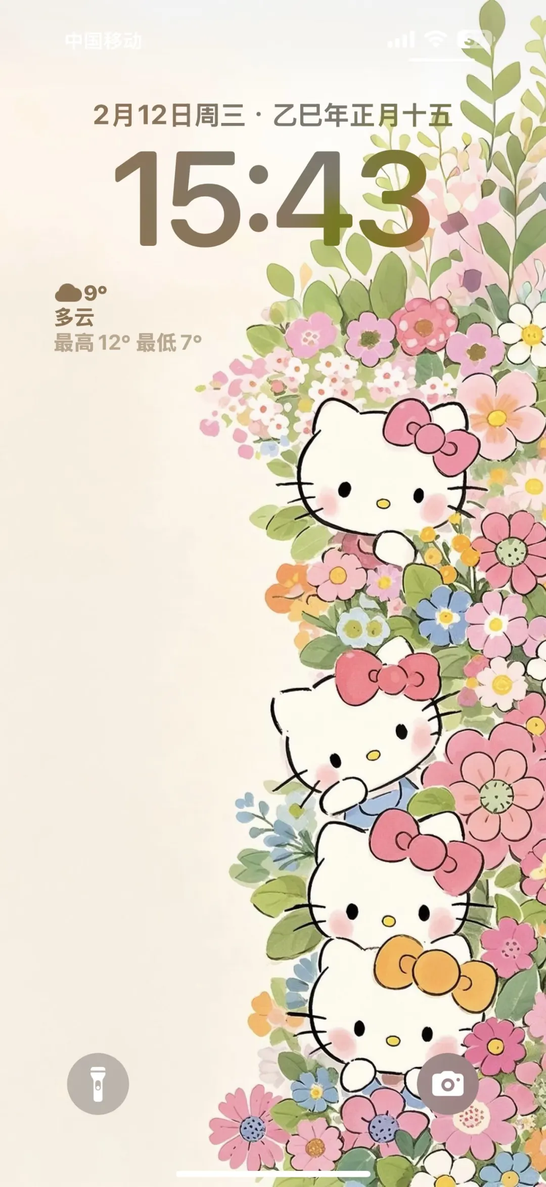 hello kitty 春日壁纸｜春天的气息