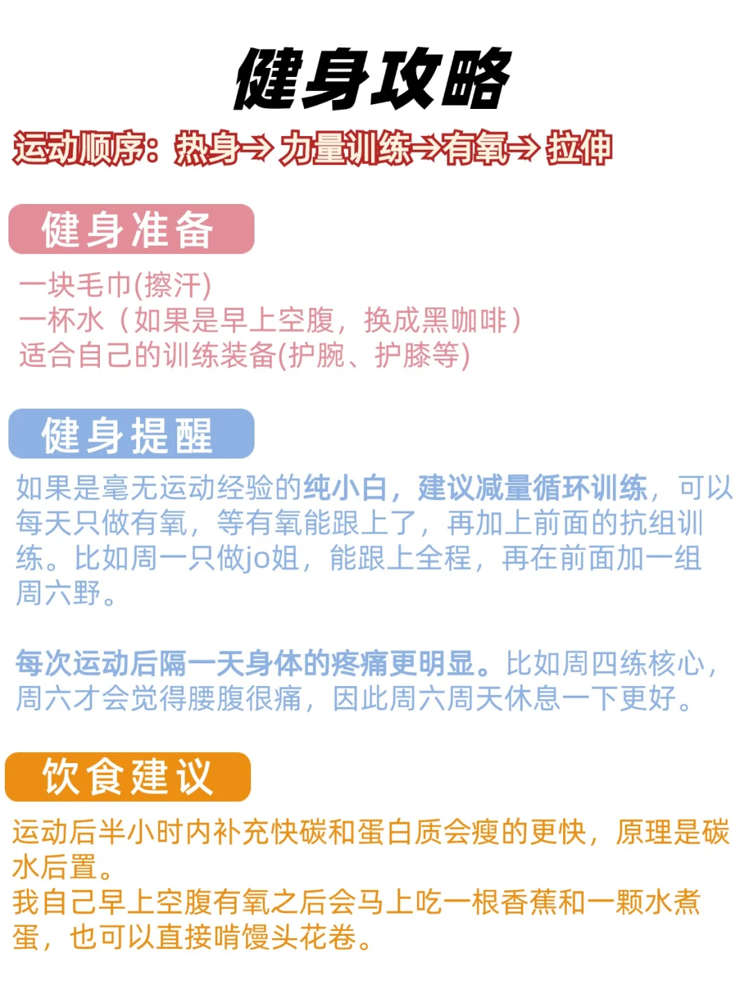 假如你从年后开始健身，3个月实现蜕变...