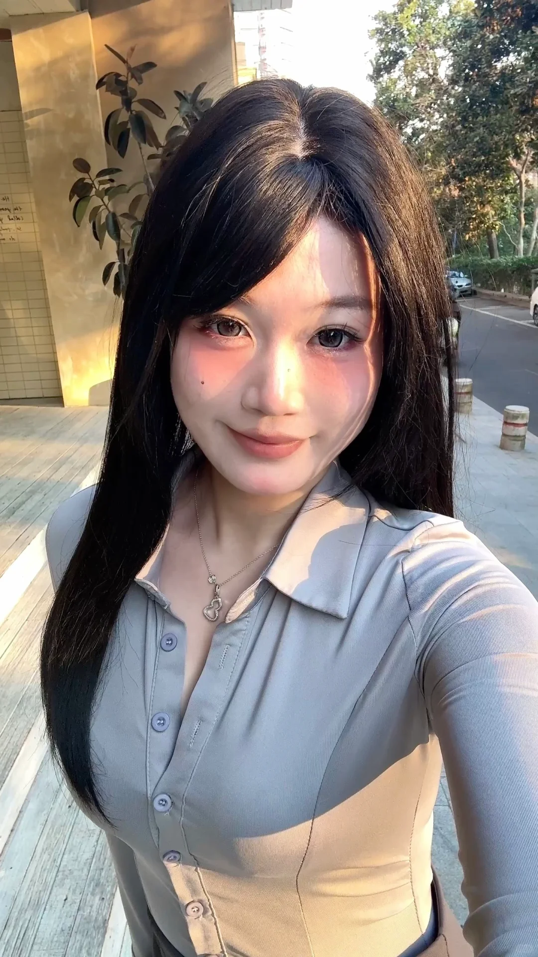 好喜欢冬日暖阳☀️还有我的干女儿?