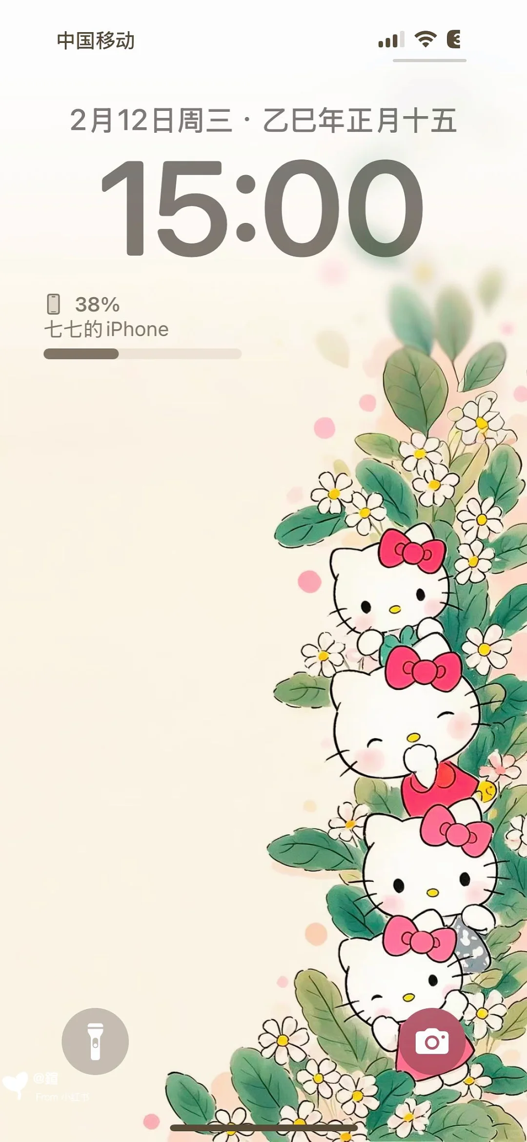 hello kitty 壁纸｜春天的气息