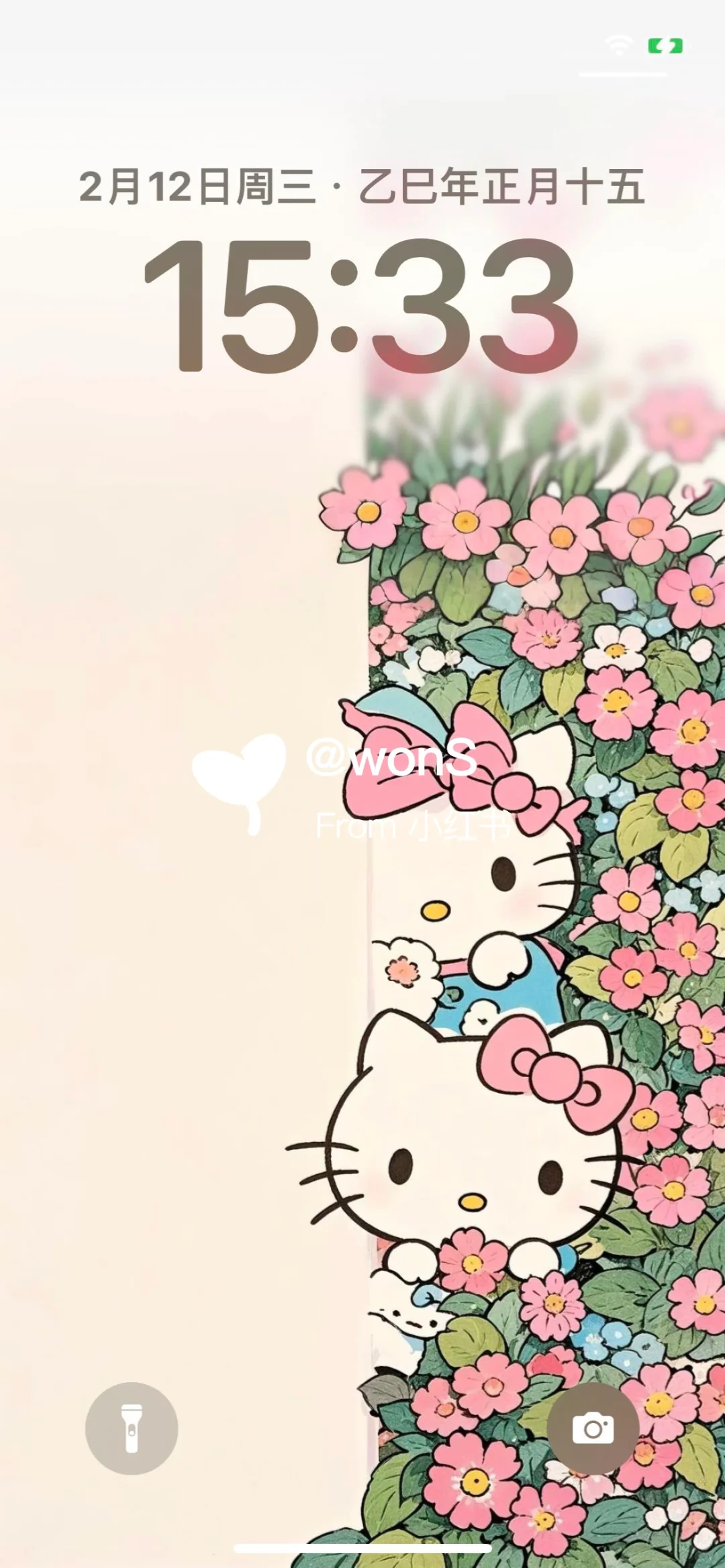 hello kitty 壁纸｜ 春天的气息