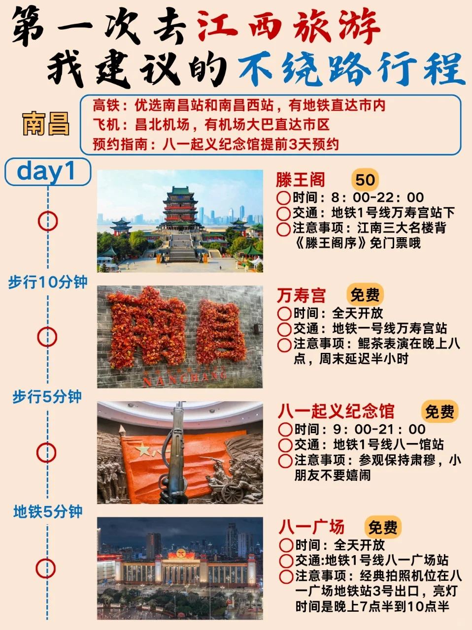 江西旅游攻略❗附正确游玩顺序+超全避坑