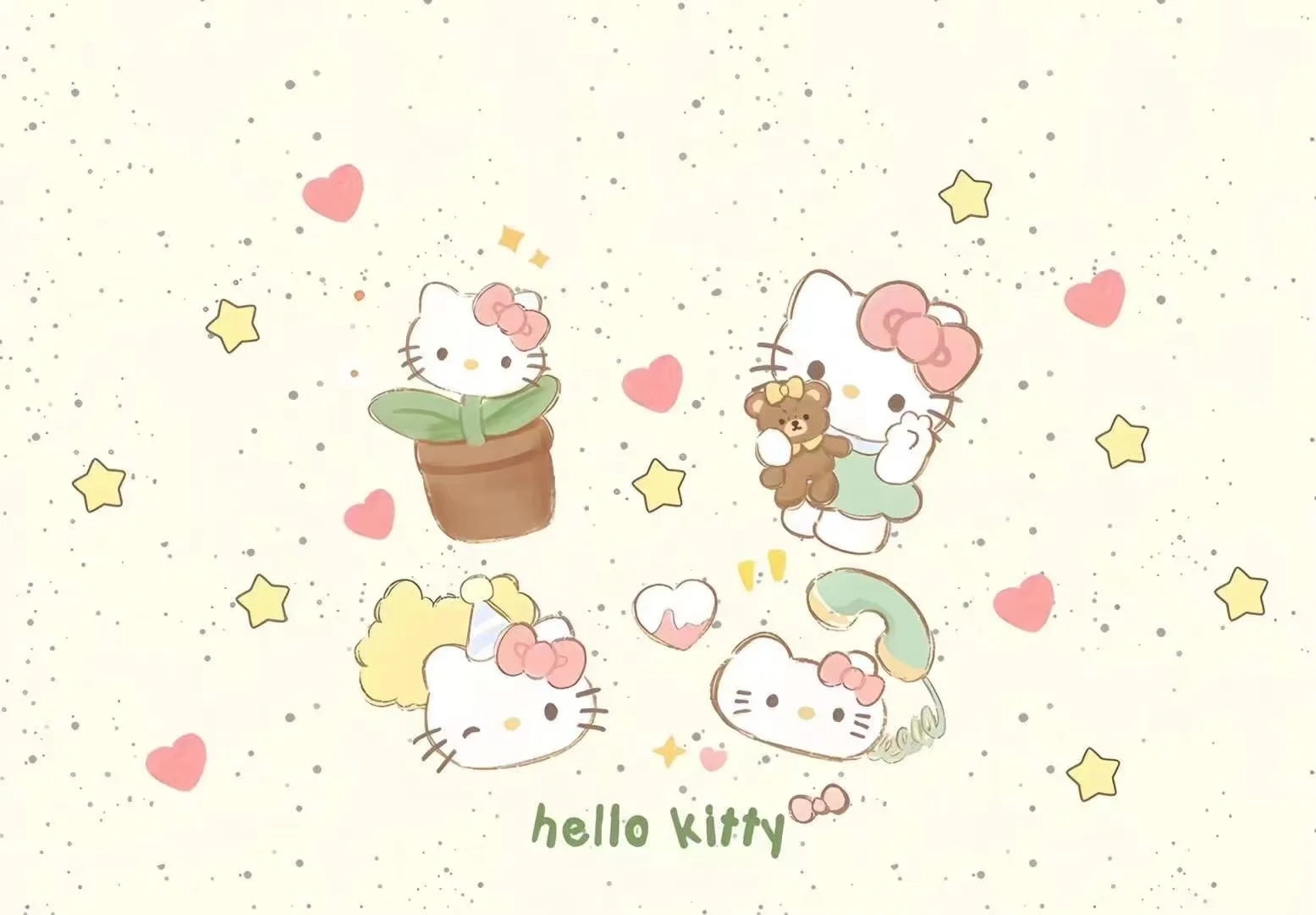 平板/手机壁纸｜可爱kitty