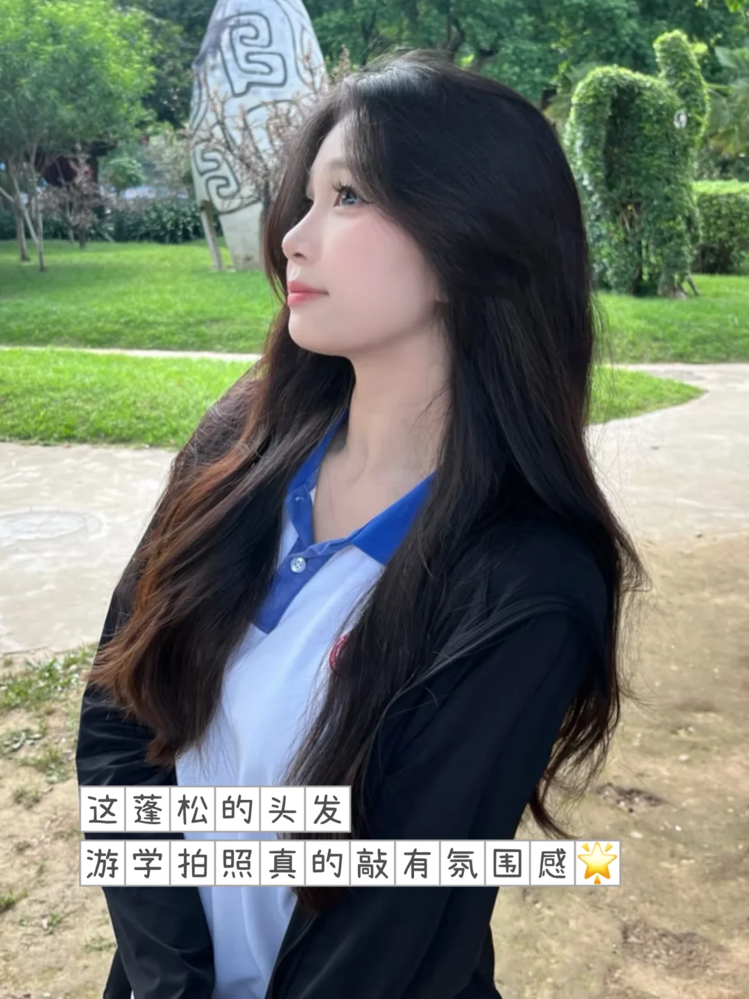 06女高｜高颅顶丸子头真是青春感的尽头