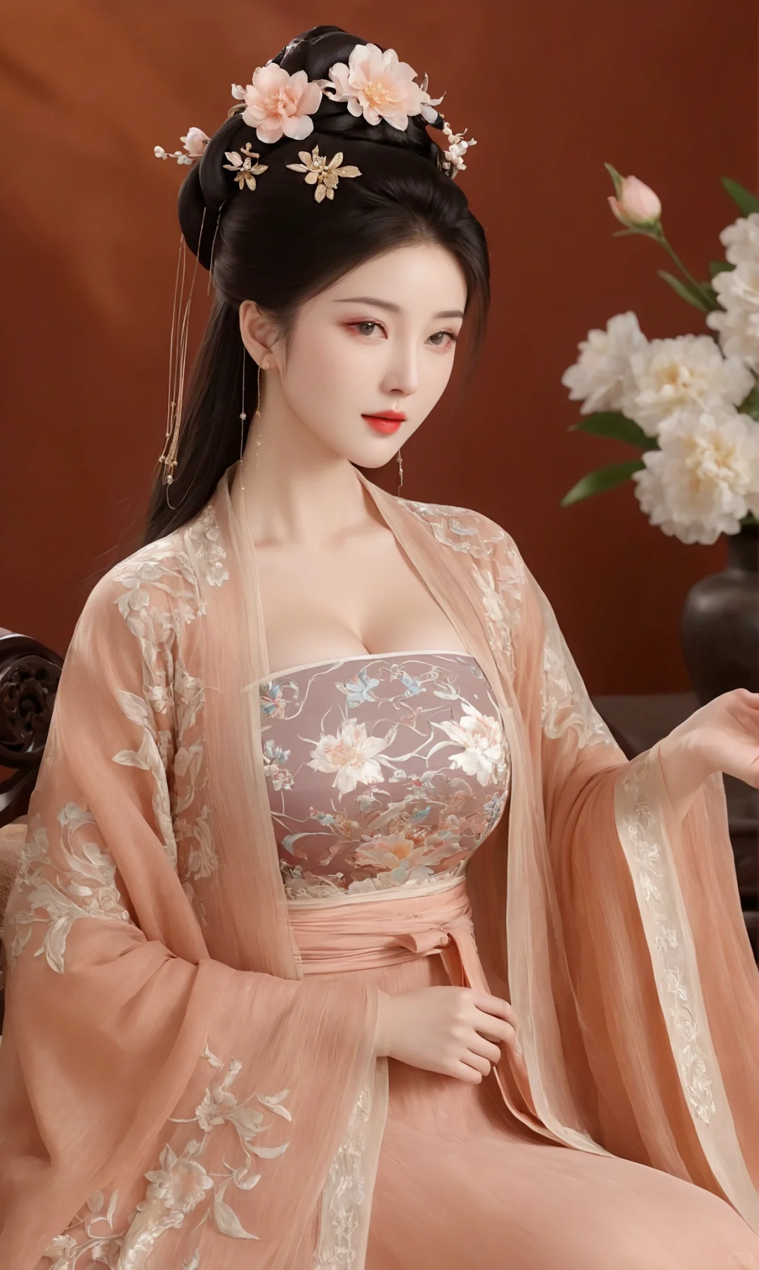 AI汉服美女壁纸