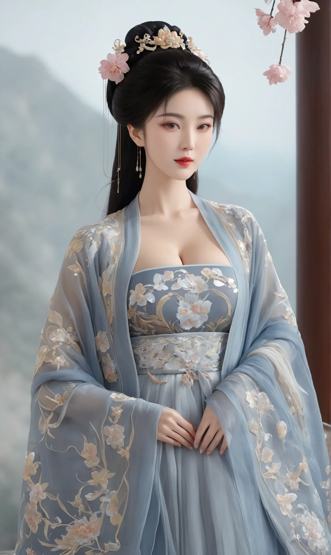 AI汉服美女壁纸