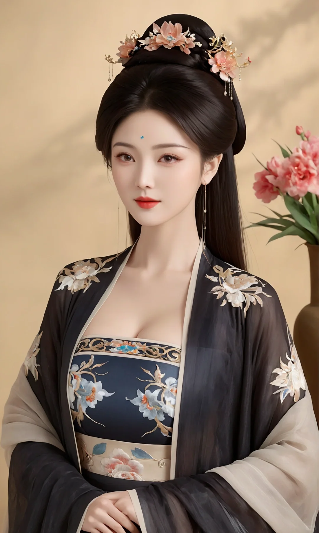 AI汉服美女壁纸