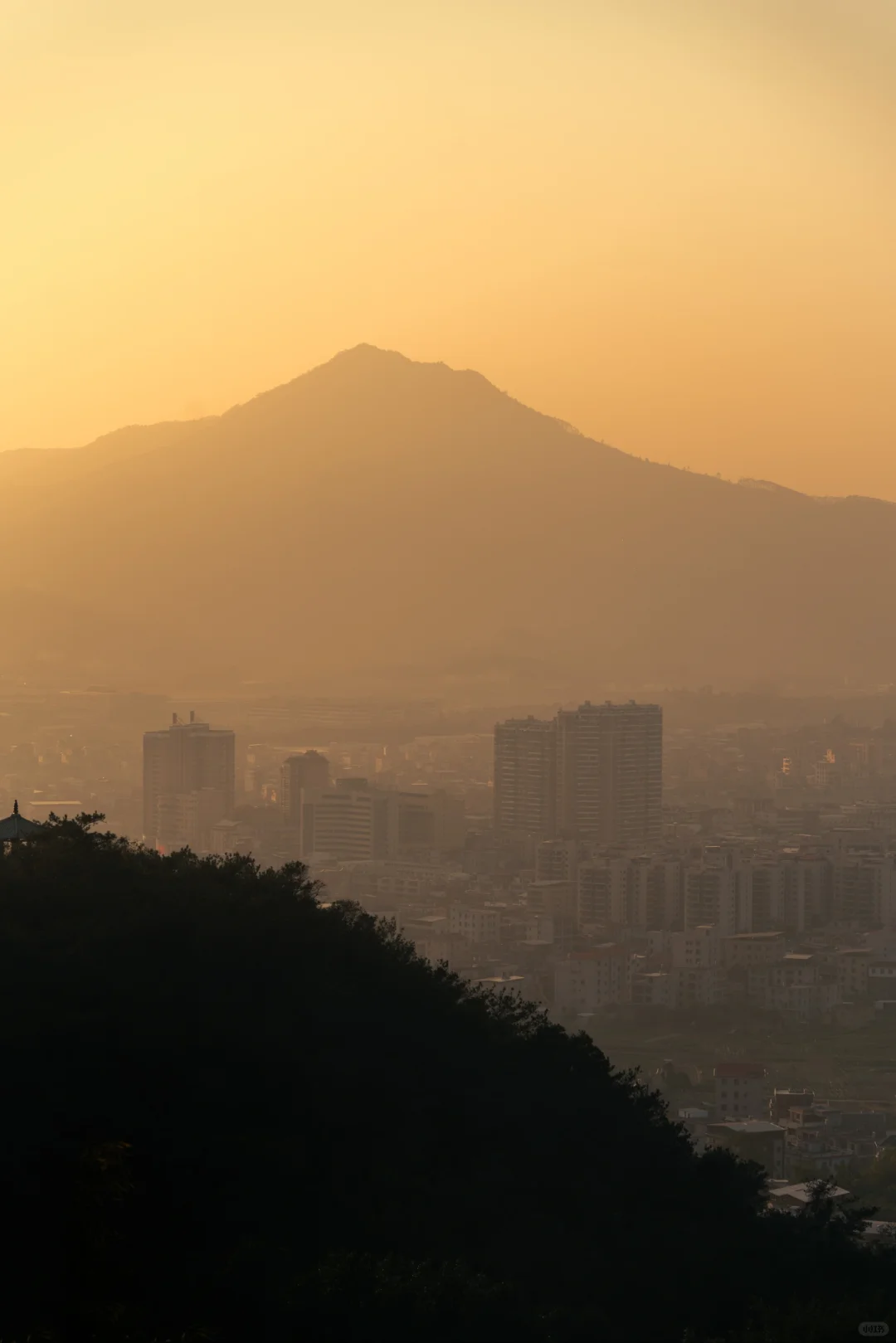 泉州小众日落景点丨洪濑版富士山?